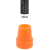 19mm (3/4'') Fluorescent Orange Replacement Rubber Ferrules For Walking Sticks & Canes