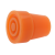 19mm (3/4'') Fluorescent Orange Replacement Rubber Ferrules For Walking Sticks & Canes