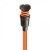 Pair Of Flexyfoot Comfort Grip Double Adjustable Crutches - Orange