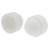 M5 Plastic Domed Nut Protector Cover Caps - WHITE