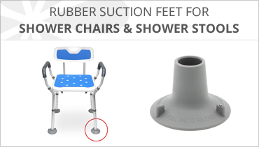 SUCTION FEET FOR SHOWER & BATHROOM SAFETY