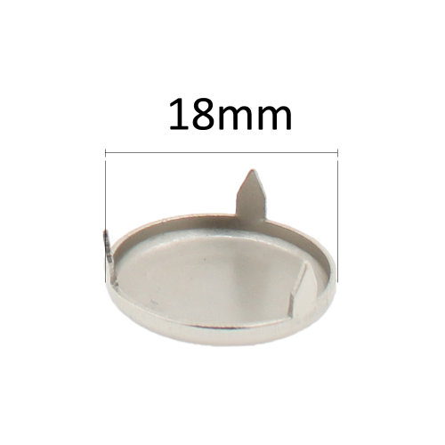 18mm Round Metal Prong Nail Glides  For The Bottoms Of Wooden Chair Legs And Table Legs To Protect Your Floors