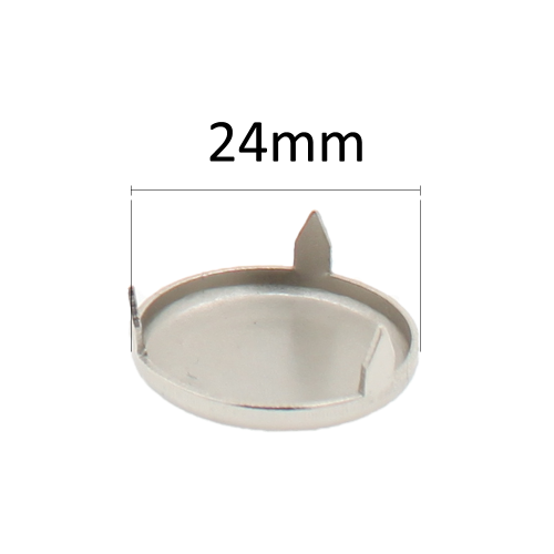 24mm Round Metal Prong Nail Glides  For The Bottoms Of Wooden Chair Legs And Table Legs To Protect Your Floors