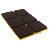 30mm Square Self Adhesive Felt Pads Ideal For Furniture & Also For Table & Chair Legs