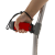 Pair Of Neoprene Soft Grip Crutch Handle Covers With Wrist Strap - Red