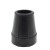 19mm (3/4'') Compact Black Replacement Rubber Ferrules For Walking Stick