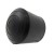19 - 20mm Black Rubber Ferrules For The Bottoms For Table & Chair Legs & All Other Tubular Feet