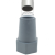 | PACK OF 4 | 22mm (7/8'') Premium Rubber Ferrules For Aluminium NHS Crutches - Type HEX
