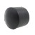 22mm Black Rubber Ferrules For The Bottoms Of Table & Chair legs