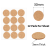 30mm Round Self Adhesive Cork Pads Ideal For Furniture & Also For Table & Chair Legs
