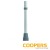 NHS COOPERS 8253C DOUBLE ADJUSTABLE PVC HANDLE ADULT CRUTCHES - PAIR