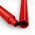 Flexyfoot Cork Handle Folding Walking Stick - Red