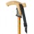 Flexyfoot Cork Telescopic Handle Walking Stick - Orange