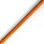 Flexyfoot Derby Handle Telescopic Walking Stick - Orange