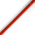 Flexyfoot Derby Handle Telescopic Walking Stick - Red