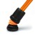 Flexyfoot Oval Telescopic Handle Walking Stick - Orange