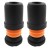 19mm Black | PACK OF 2 | Flexyfoot Shock Absorbing Ferrules - For Walking Sticks & Crutches