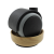 Light Wood Furniture Caster Cup With Rubber Base