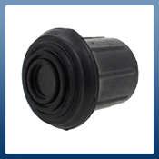 ROUNDED DOMED BASE RUBBER FERRULES