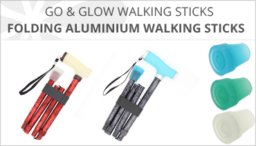 DRIVE GO & GLOW WALKING STICK FERRULES