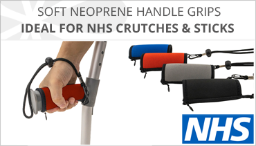 NEOPRENE CRUTCH GRIP HANDLES