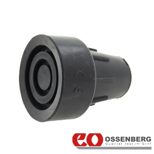 16mm (5/8'') Ossenberg Heavy Duty Rubber Ferrules Black