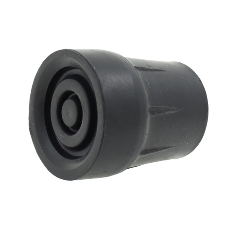 25mm (1'') Black Compact Rubber Ferrules Type Z