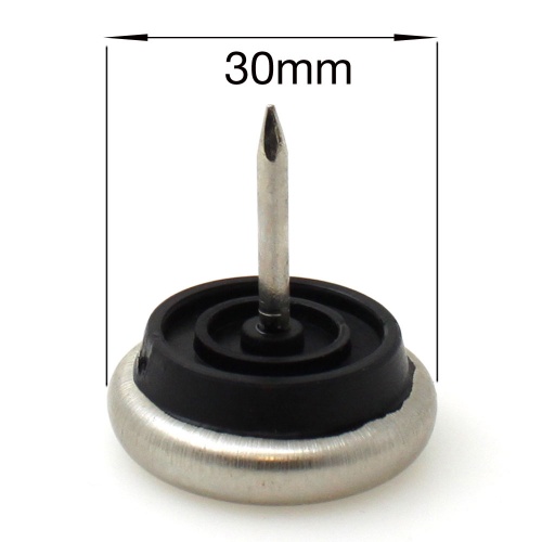 30mm Metal Nail In Glides For Furniture Tables Chair Legs