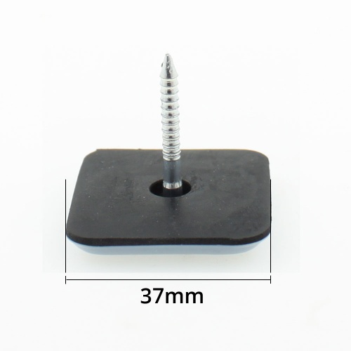 37mm Square PTFE Nail In Glides