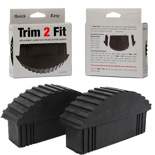Trim 2 Fit Replacement Rubber Ladder Feet