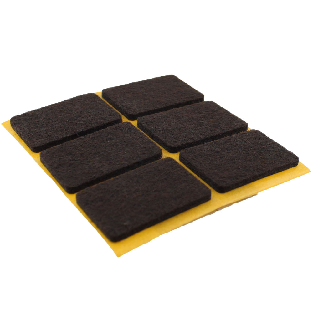 35mmx 25mm Self Adhesive Felt Pads For Furniture, Tables & Chair Legs