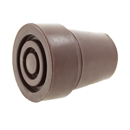 19mm (3/4") Spare Brown Rubber Ferrules For » Walking Sticks