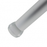 18mm Silicon Clear Transparent Ferrules For The Bottoms Of Table & Chair Legs & Other Tubular Feet