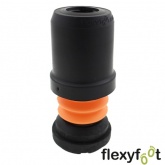 19mm (3/4'') Flexyfoot Shock Absorbing Black Ferrules