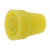 19mm (3/4'') Fluorescent Yellow Replacement Rubber Ferrules For Walking Sticks & Canes