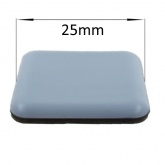 25mm Square PTFE Self Adhesive Glides