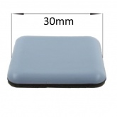 30mm Square PTFE Self Adhesive Glides